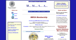 Desktop Screenshot of mmsa.net