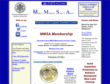 Tablet Screenshot of mmsa.net